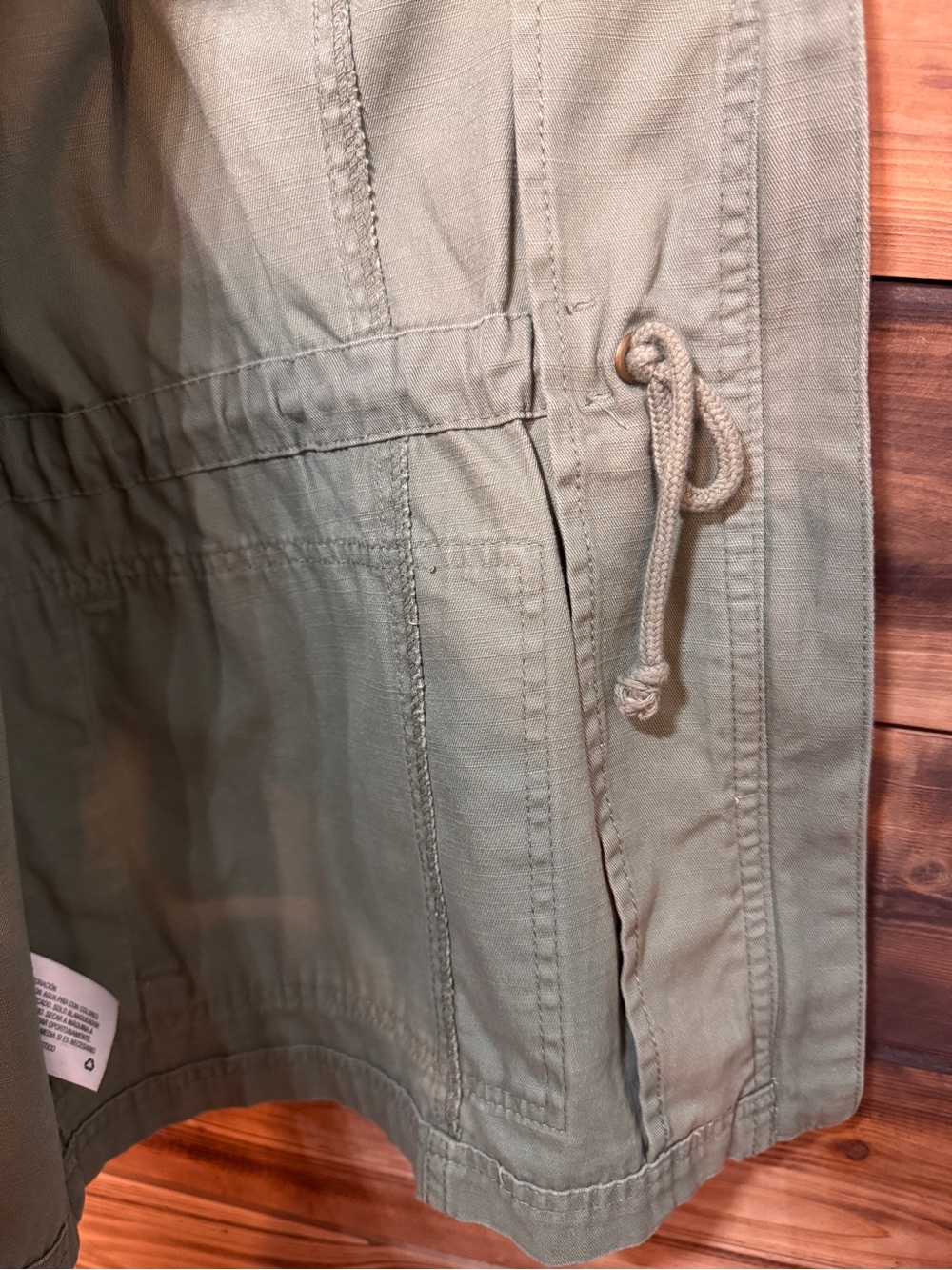 Merona Olive Green Utility Vest | Size XXL | Plus Size | 100% Cotton | Country - Picture 8 of 11